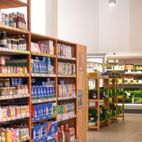 Innenansicht vom Bio-Markt